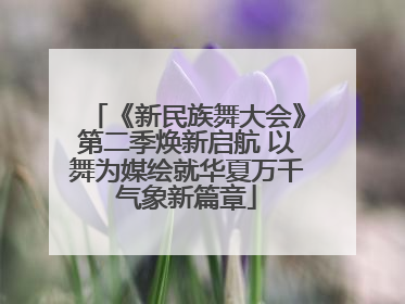 《新民族舞大会》第二季焕新启航 以舞为媒绘就华夏万千气象新篇章