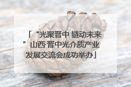 “光聚晋中 链动未来”山西·晋中光介质产业发展交流会成功举办