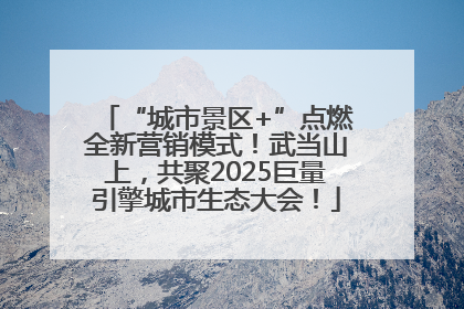 “城市景区+”点燃全新营销模式！武当山上，共聚2025巨量引擎城市生态大会！