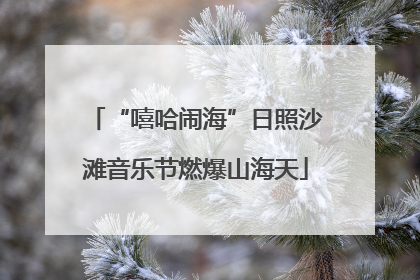 “嘻哈闹海”日照沙滩音乐节燃爆山海天