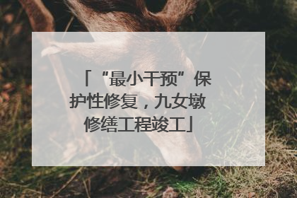 “最小干预”保护性修复，九女墩修缮工程竣工