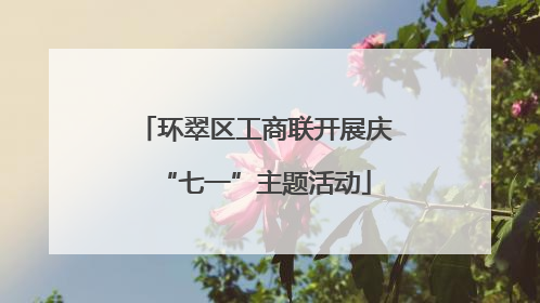 环翠区工商联开展庆“七一”主题活动