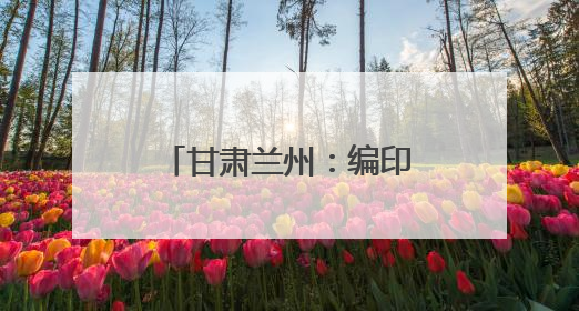 甘肃兰州：编印《案例选编》落实司法责任制