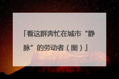 看这群奔忙在城市“静脉”的劳动者（图）