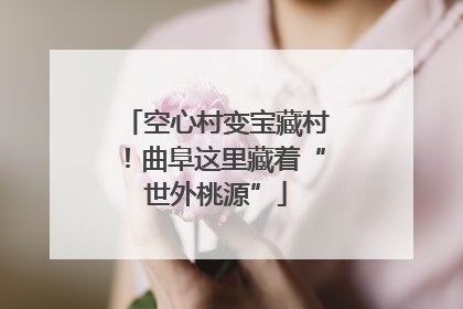 空心村变宝藏村！曲阜这里藏着“世外桃源”