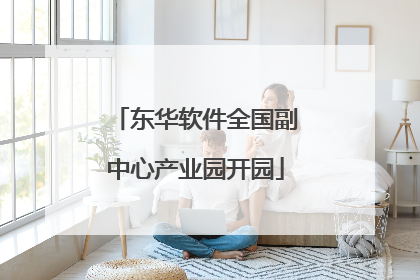 东华软件全国副中心产业园开园