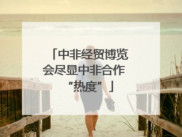中非经贸博览会尽显中非合作“热度”