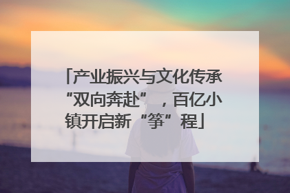 产业振兴与文化传承“双向奔赴”，百亿小镇开启新“筝”程