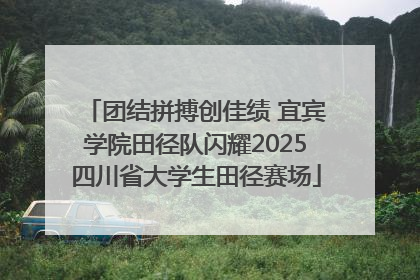 团结拼搏创佳绩 宜宾学院田径队闪耀2025四川省大学生田径赛场