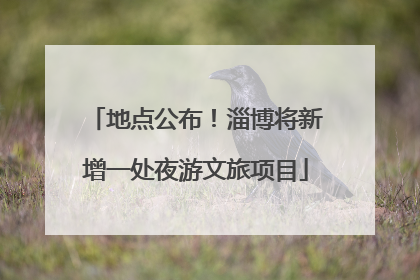 地点公布！淄博将新增一处夜游文旅项目