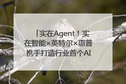 实在Agent！实在智能×英特尔×惠普携手打造行业首个AI PC 智能体