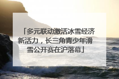 多元联动激活冰雪经济新活力，长三角青少年滑雪公开赛在沪落幕