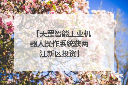 天罡智能工业机器人操作系统获两江新区投资