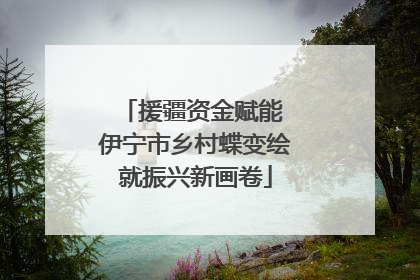 援疆资金赋能 伊宁市乡村蝶变绘就振兴新画卷