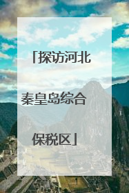 探访河北秦皇岛综合保税区