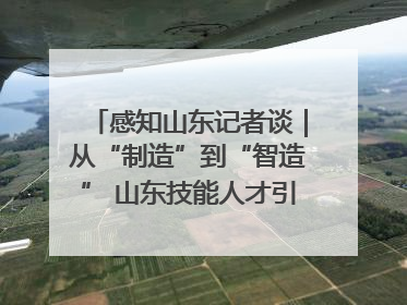 感知山东记者谈｜从“制造”到“智造” 山东技能人才引领产业升级