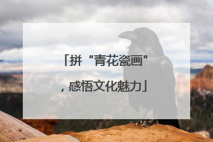 拼“青花瓷画”，感悟文化魅力