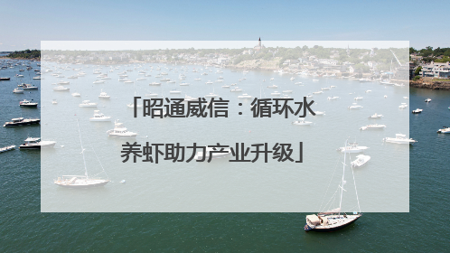 昭通威信：循环水养虾助力产业升级