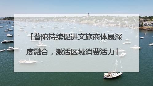 普陀持续促进文旅商体展深度融合，激活区域消费活力