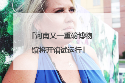 河南又一重磅博物馆将开馆试运行