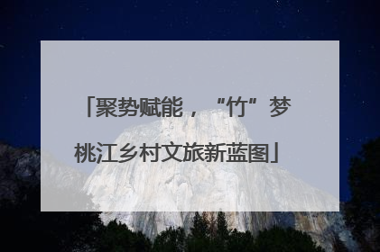 聚势赋能，“竹”梦桃江乡村文旅新蓝图