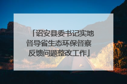 诏安县委书记实地督导省生态环保督察反馈问题整改工作