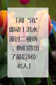 闻“汛”即动丨洪水漫过二楼前，他们背出了最后5位老人