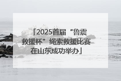 2025首届“鲁震救援杯”绳索救援比赛在山东成功举办