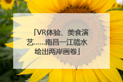 VR体验、美食演艺……南昌一江赣水绘出两岸画卷